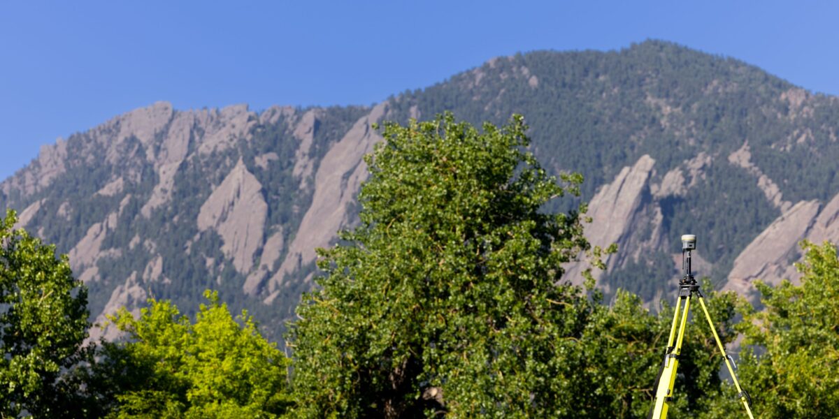 Flatirons, Inc surveyor in Boulder, Colorado.