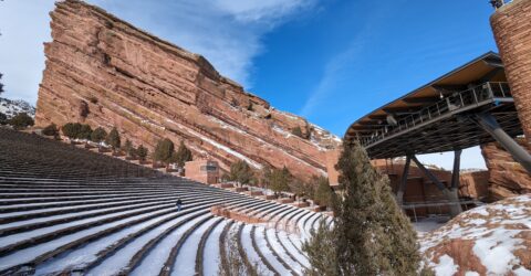 Red Rocks Park and Amphitheatre - Morrison, Colorado - Reality Capture / Construction Layout Services